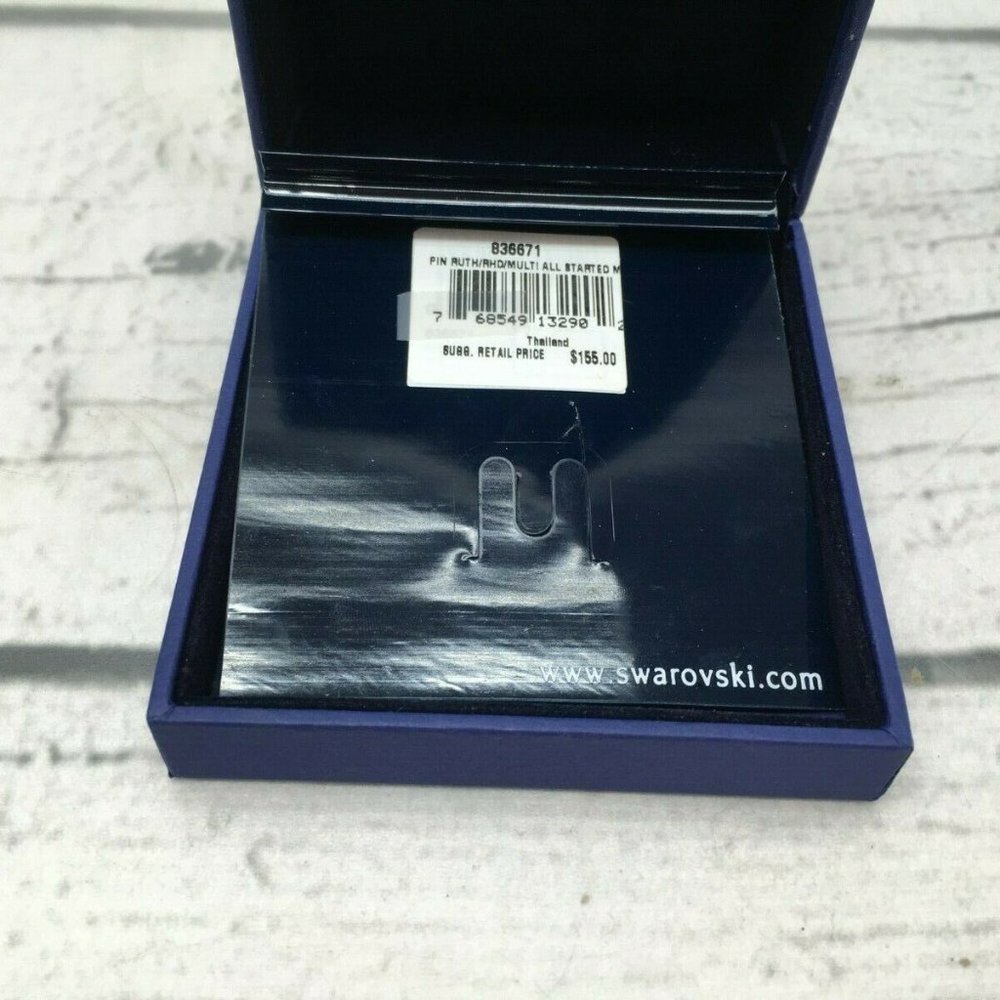 2005 SWAROVSKI - DISNEY MICKEY MOUSE #836671 RHD/CRY BROOCH - Picture 4 of 5